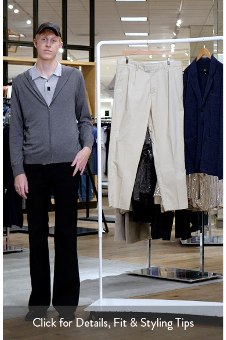Pleated Slim Fit Dress Pants video