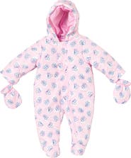 Disney Minnie Mouse Hooded Footed One Piece Pram