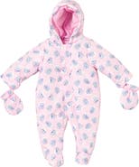 Disney Minnie Mouse Hooded Footed One Piece Pram