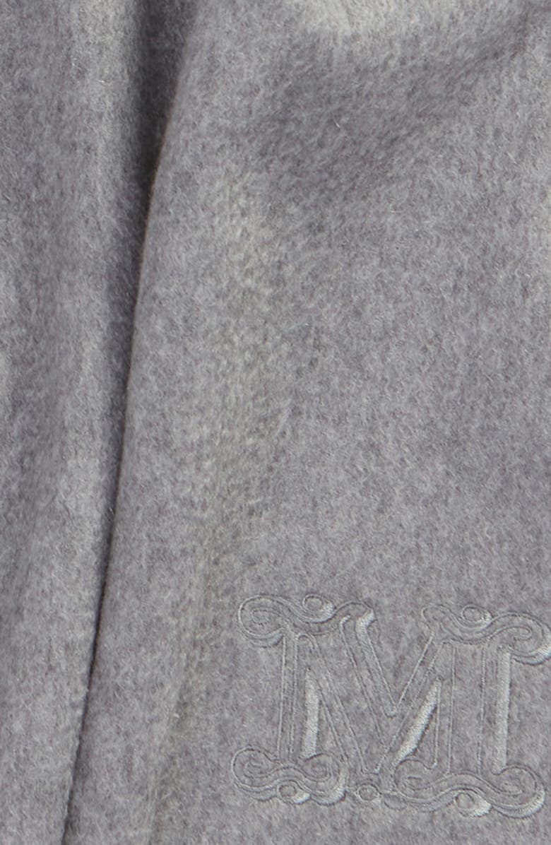 Max Mara Dalia Cashmere Scarf, Alternate, color, Light Grey