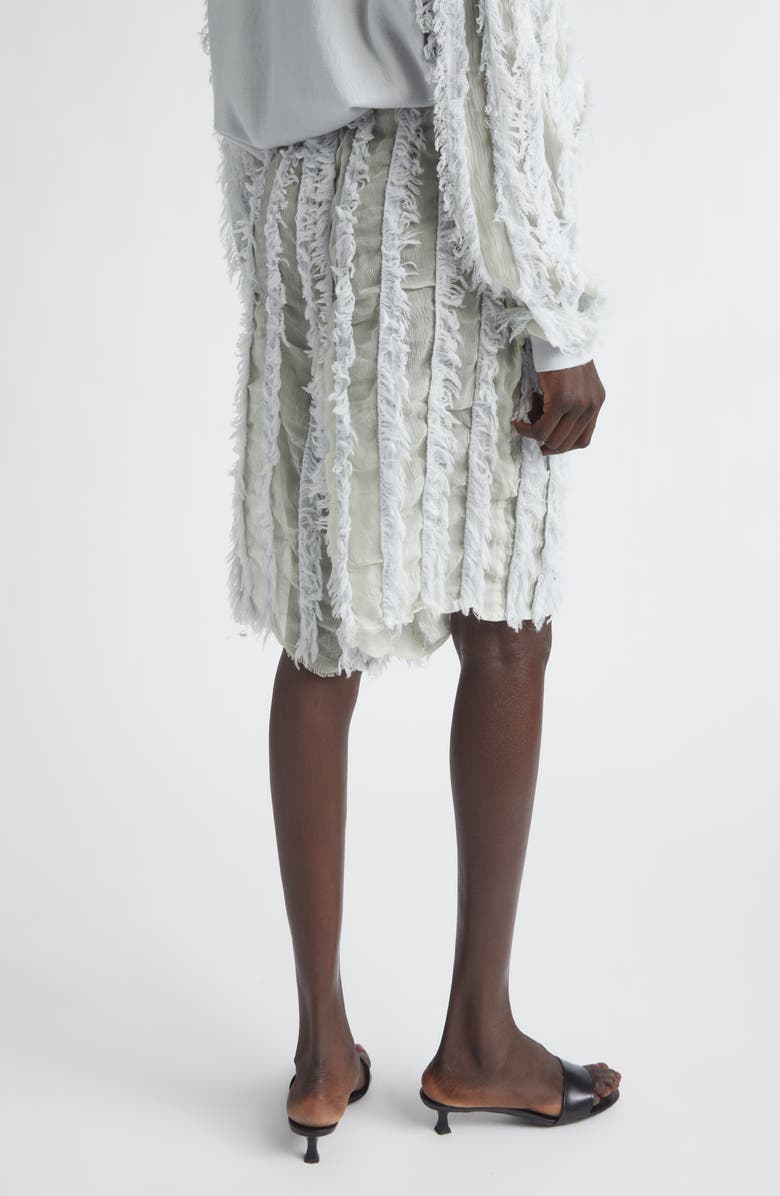 ZANKOV Lou Fringe Shorts, Alternate, color, Oyster