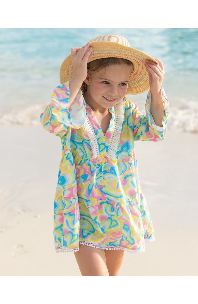Kenny Flowers The St. Lucia - Girls Tunic Dress, Alternate, color, Multi