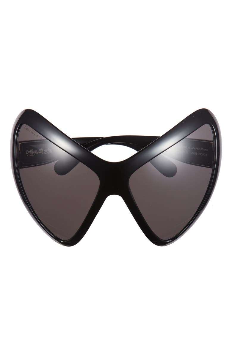 Collina Strada Mariposa Oversize Mask Sunglasses, Main, color, 