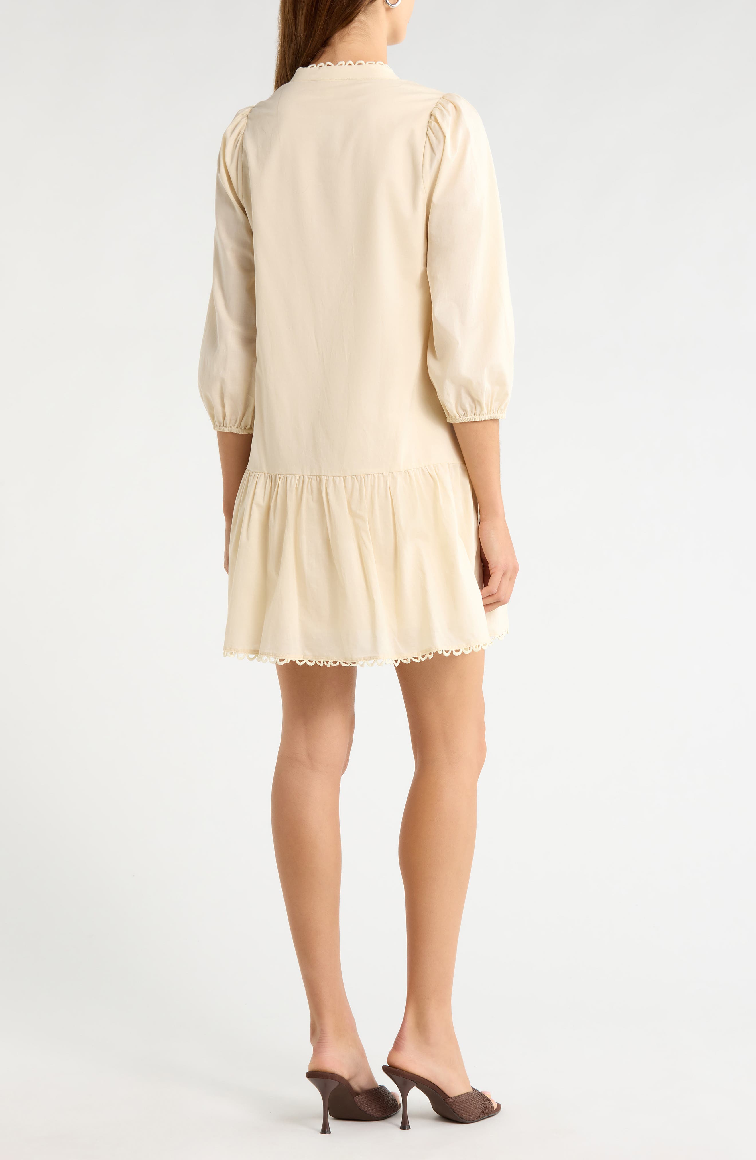 Yamila Drop Waist Minidress - image 4