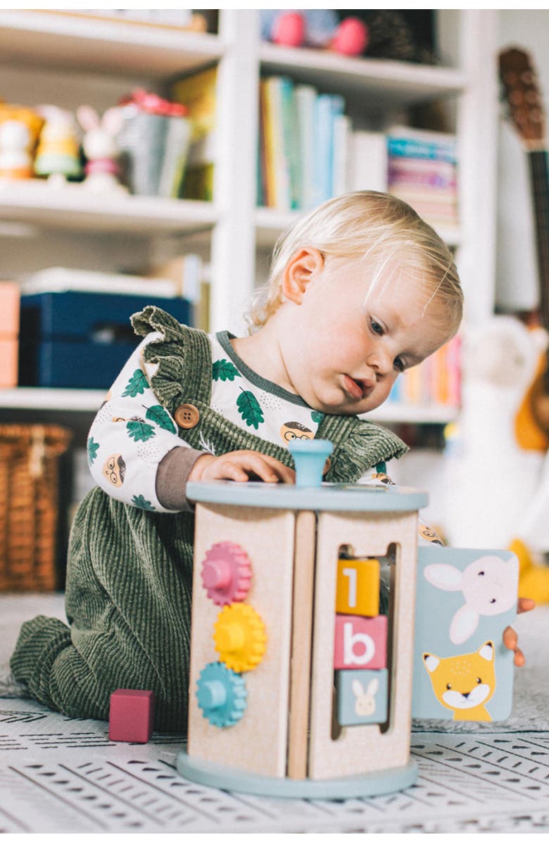 Bigjigs Toys FSC<sup>®</sup> Certified Rolling Activity Sorter, Alternate, color, Brown