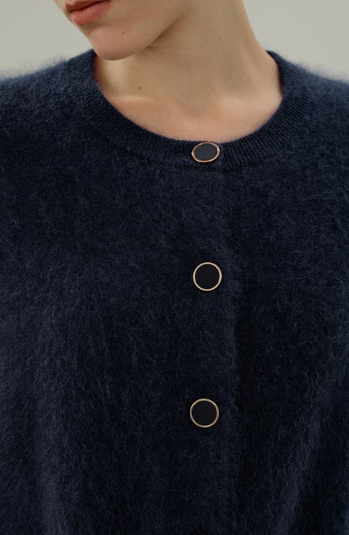 Lilysilk Ultra-soft Brushed Cashmere Cardigan In Multi