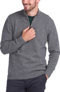 Barbour Tisbury Half Zip Wool Blend Pullover