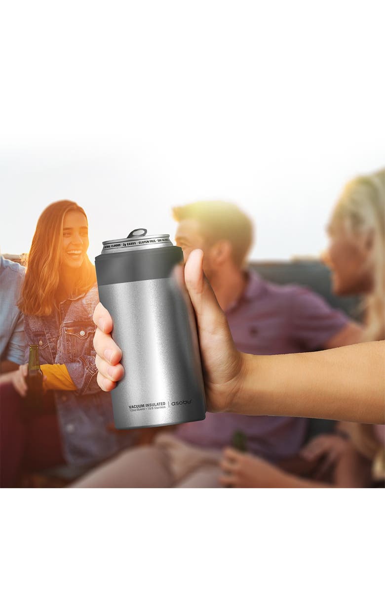 ASOBU Slim Can Insulated Sleeve, Alternate, color,