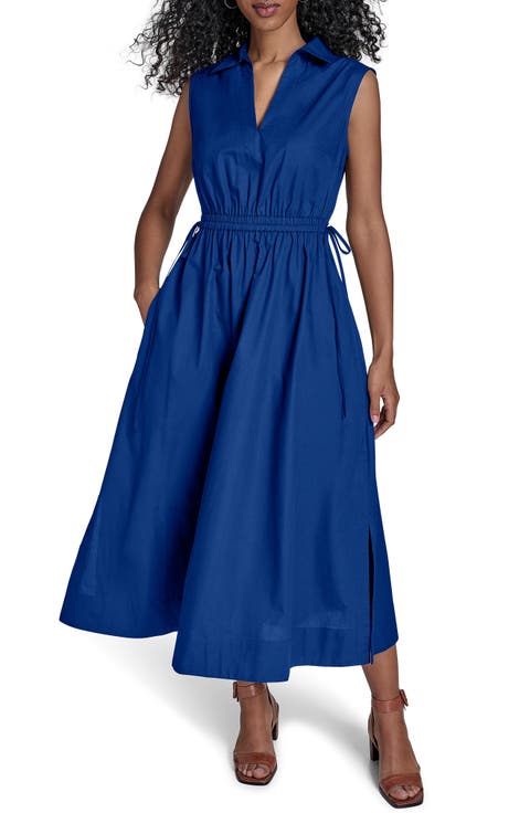 Cutout Cotton Maxi Dress