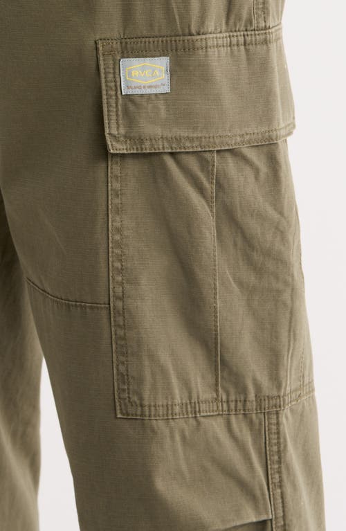 Rvca Dayshift Cargo Pants In Brown