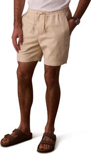 The Normal Brand Texstretch Summer Drawstring Stretch Cotton Shorts
