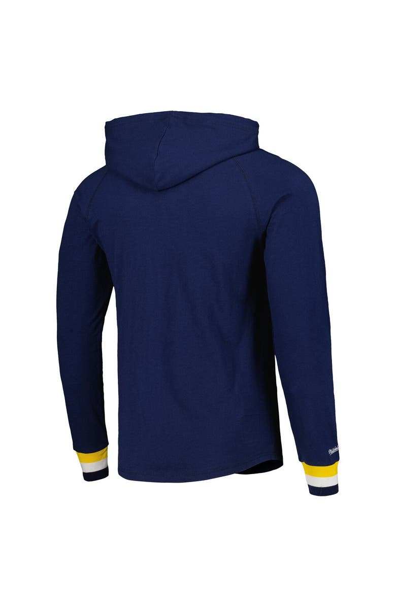 Mitchell & Ness Men's Mitchell & Ness Navy Michigan Wolverines Legendary Raglan Pullover Hoodie, Alternate, color, Navy