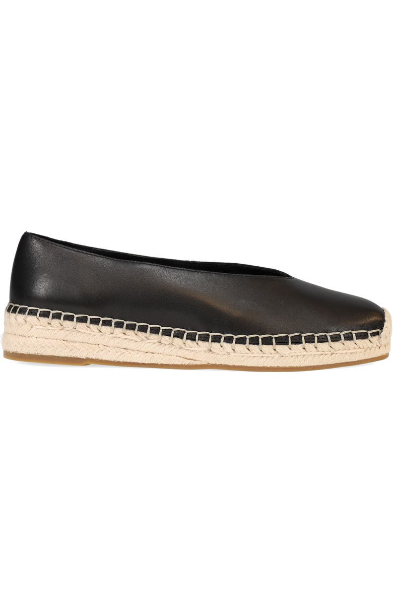 Eileen Fisher Petals 2 Espadrille Flat, Alternate, color, Black