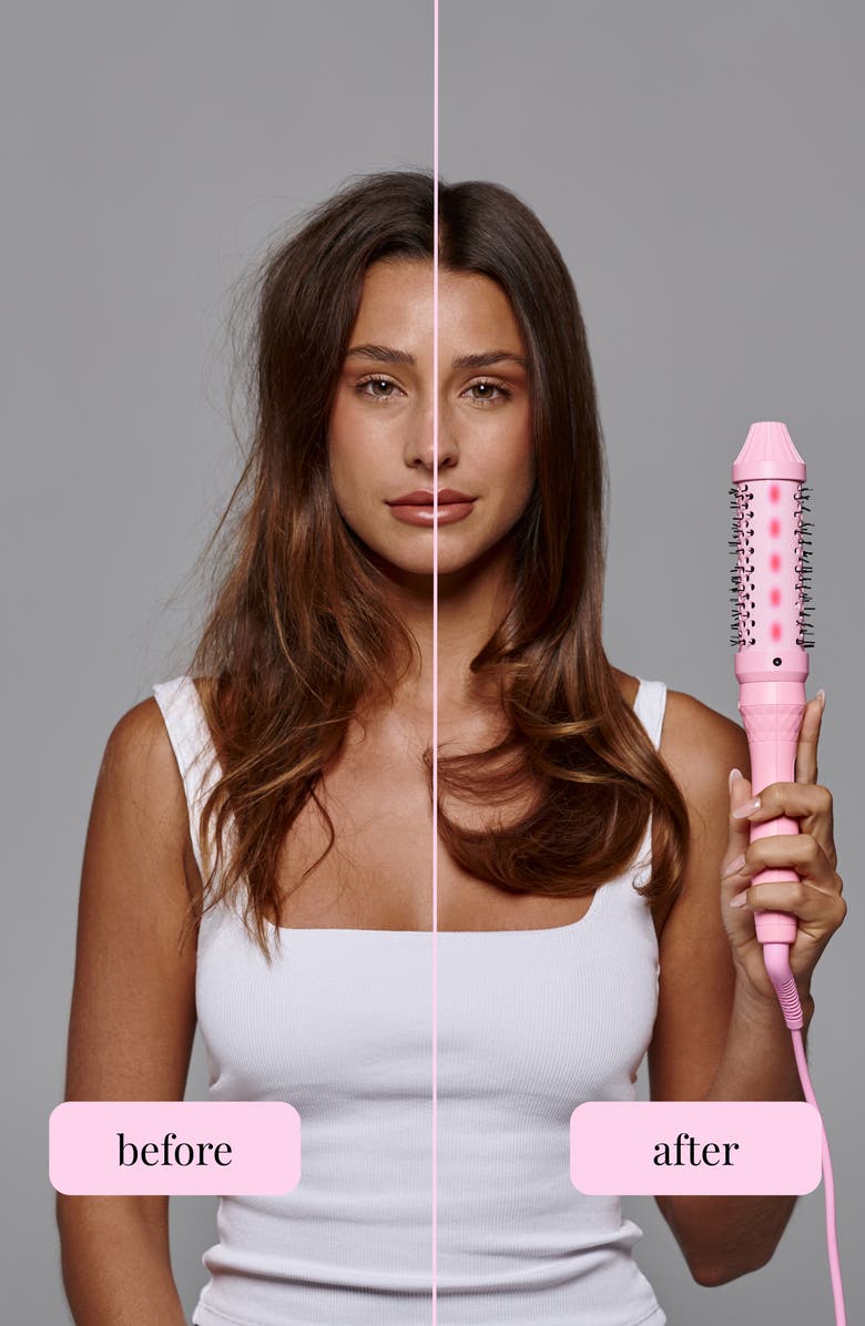 Mermade Hair Thermal Brush, Alternate, color, Pink