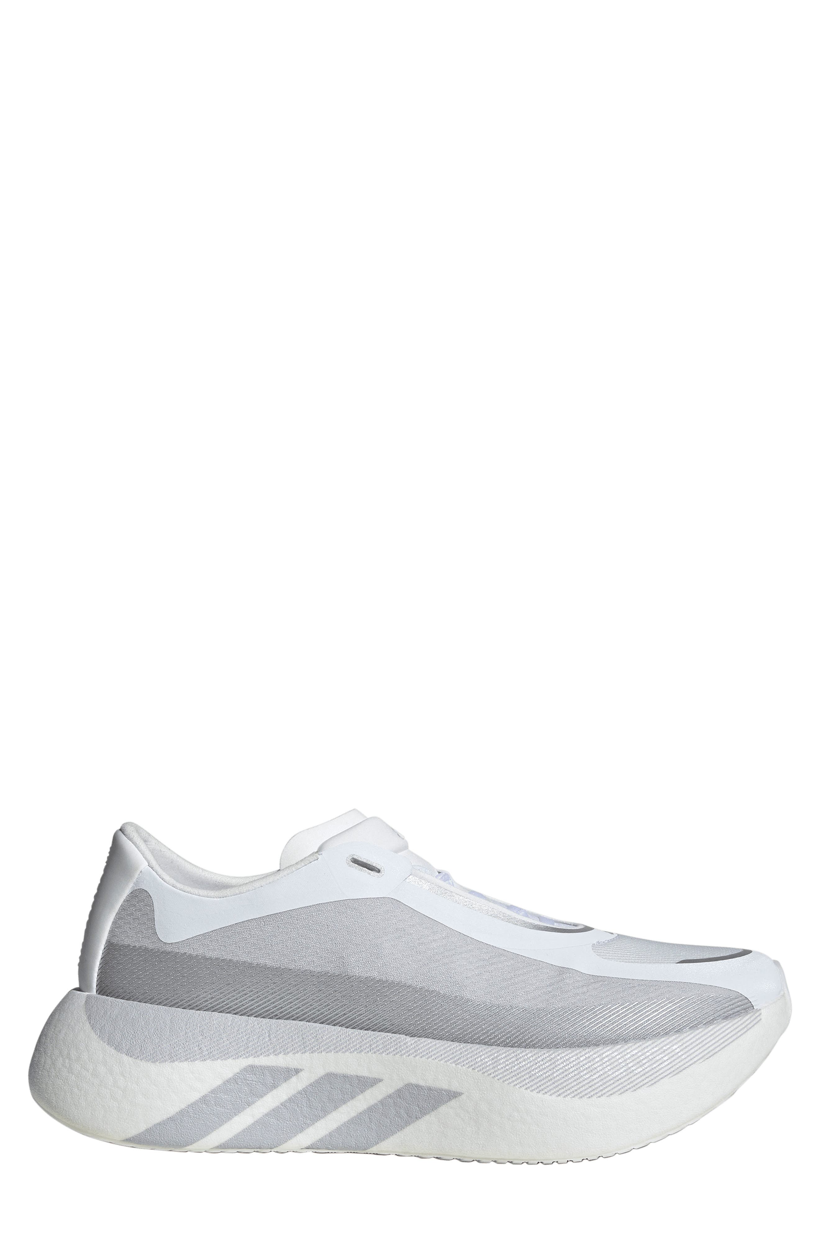 adidas Hyperboost Edge Running Shoe, Alternate, color, White/ Solid Grey/ Silver