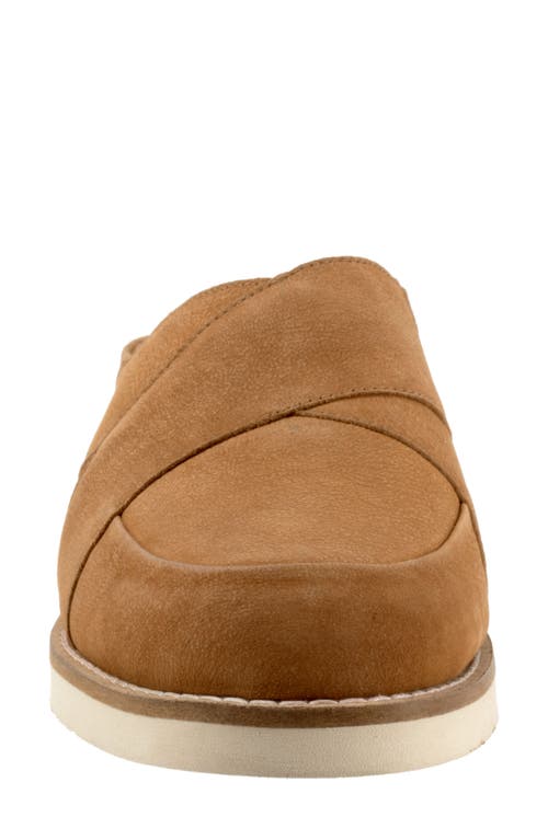 Softwalk ® Wessex Mule In Luggage Nubuck