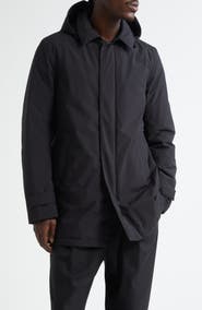 Herno Functional Wardrobe Waterproof Hooded Raincoat