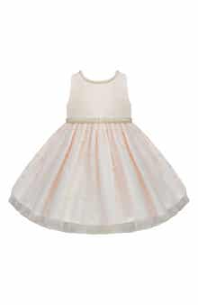 COUTURE PRINCESS Pearl Mesh Party Dress