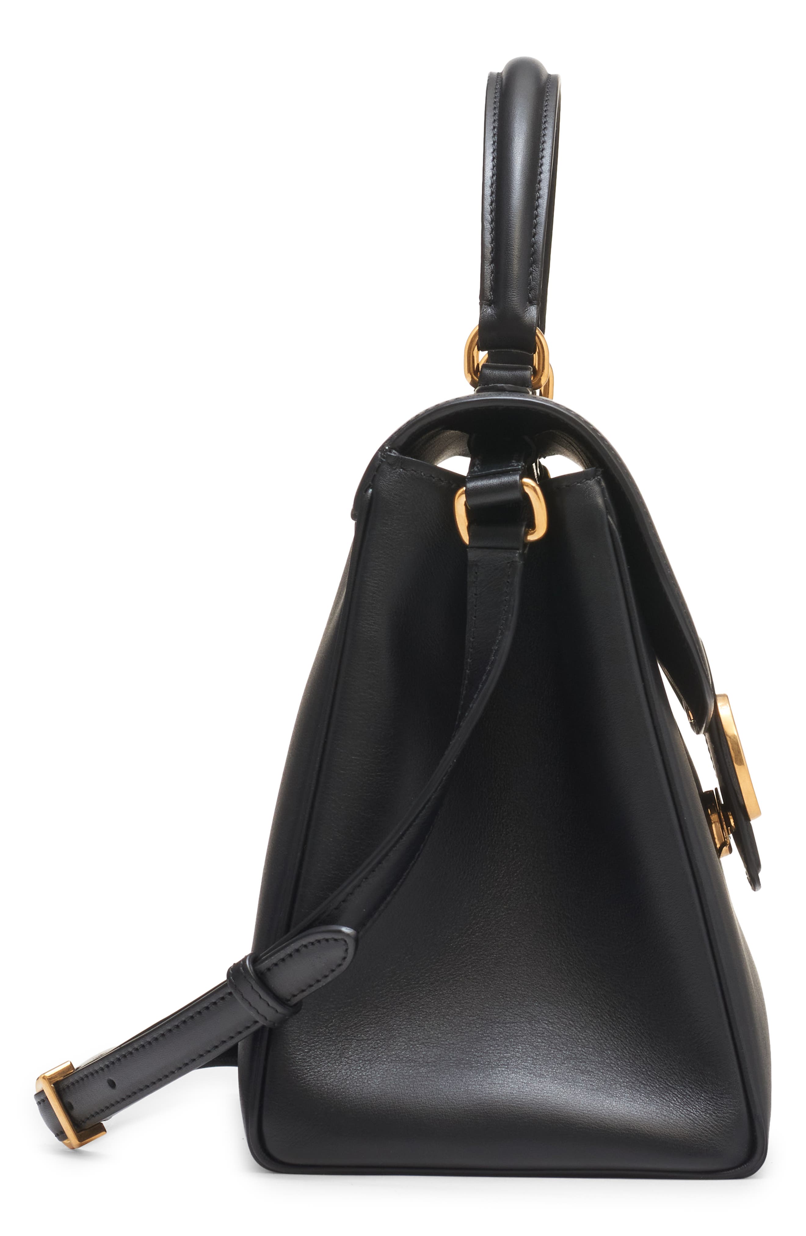 Valentino Garavani Large 9TO5 Leather Top Handle Bag, Alternate, color, 