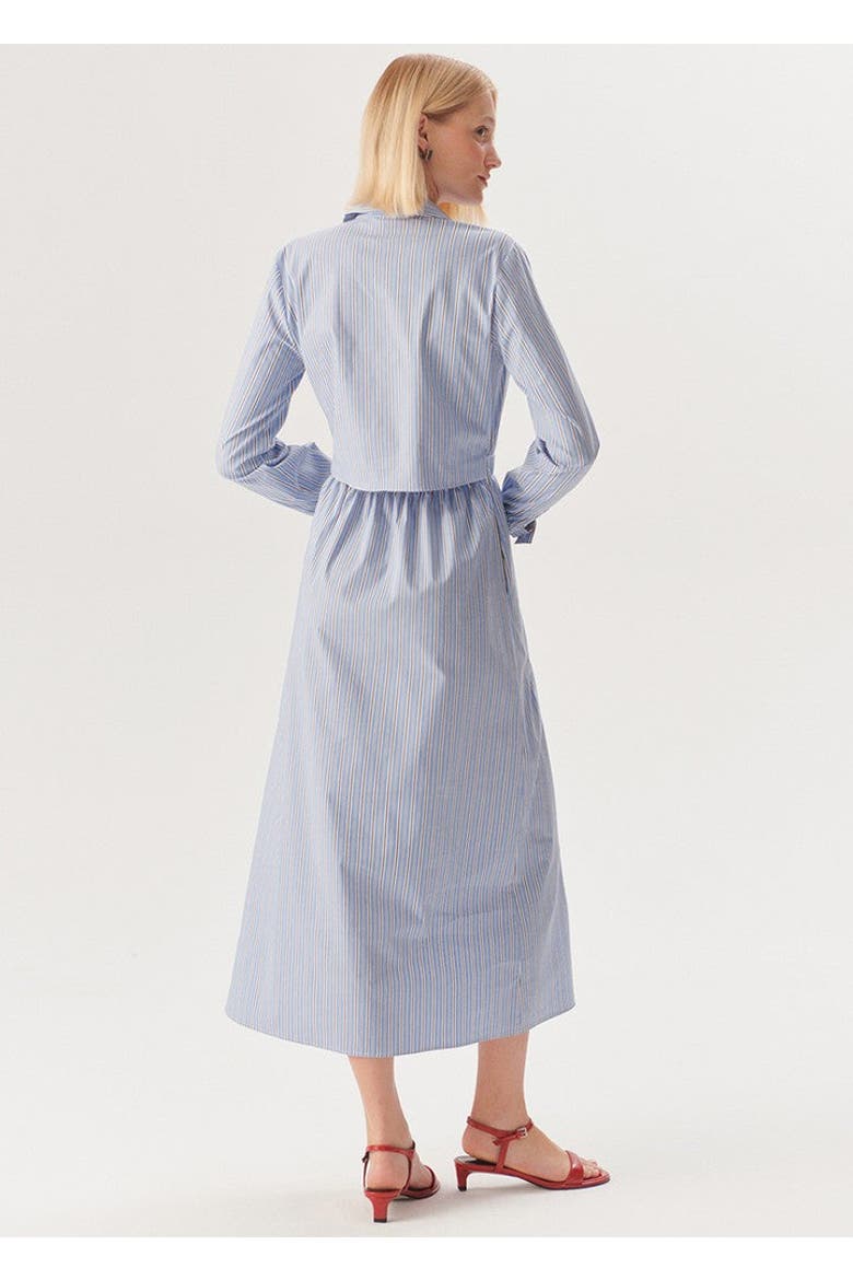 Adelyn Midi Dress, Alternate, color, Blue