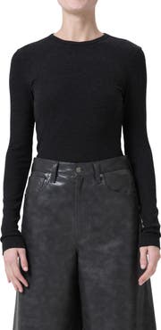 AGOLDE Delphi Slim Fit Ribbed T-Shirt