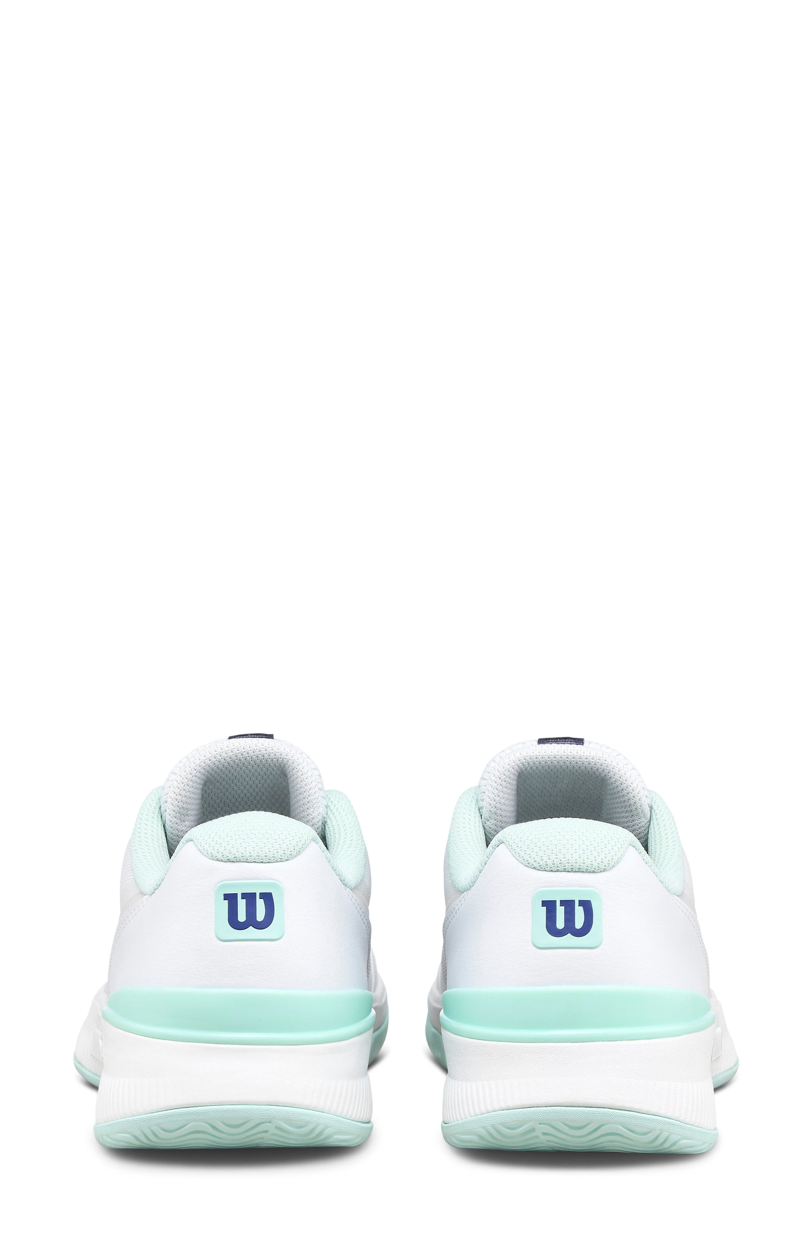 Intrigue Pro Tennis Sneaker, Alternate, color, WHITE / BAY / SKIPPER BLUE