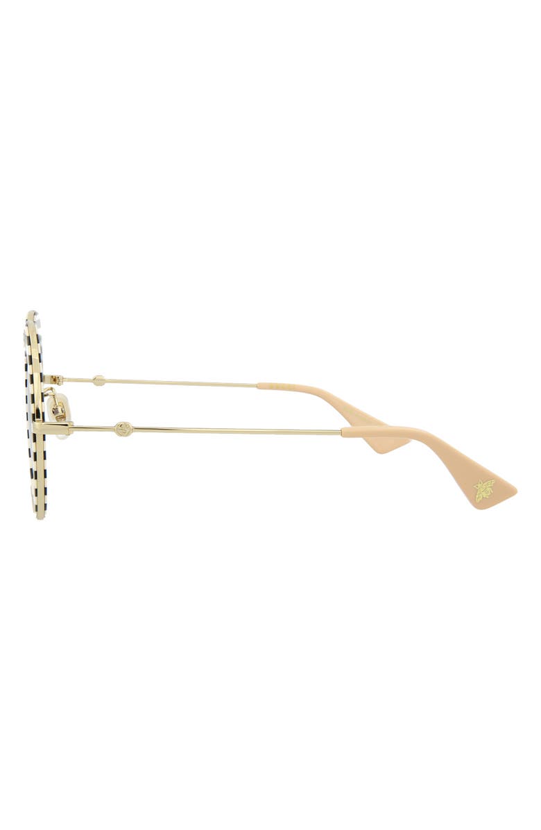 Gucci 44mm Gradient Round Sunglasses, Alternate, color,