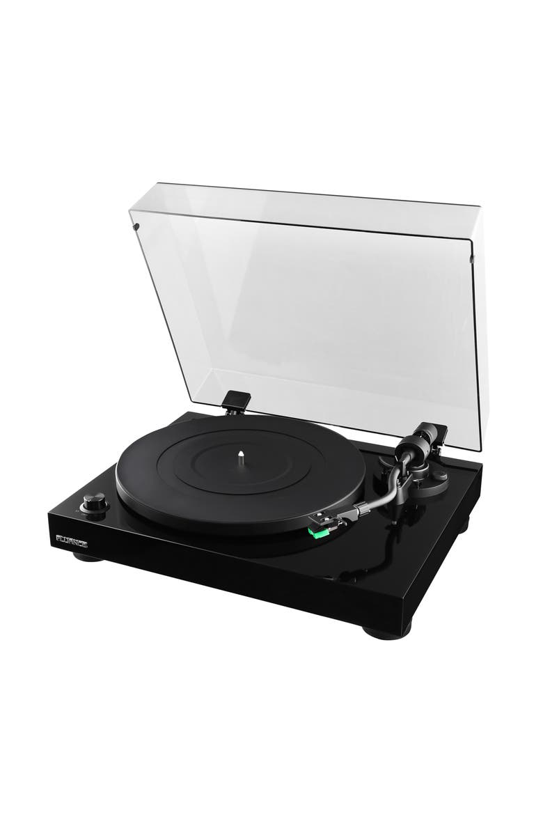 Fluance Elite HiFi Vinyl Turntable Record Player Audio Technica Cartridge, Main, color, Piano Black