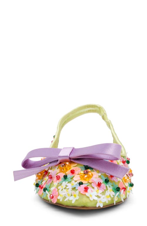 BETSEY JOHNSON BETSEY JOHNSON LAYLAH SLINGBACK FLAT
