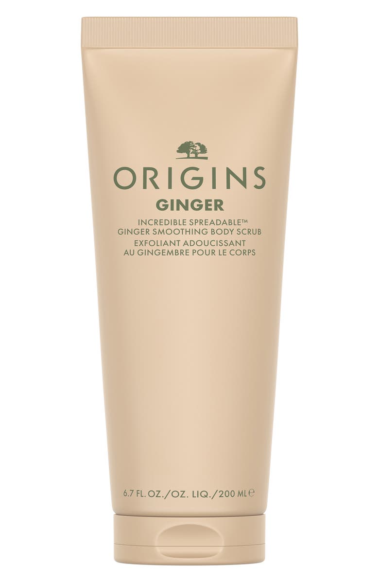 Origins Ginger Incredible Spreadable<sup>™</sup> Smoothing Body Scrub, Main, color,