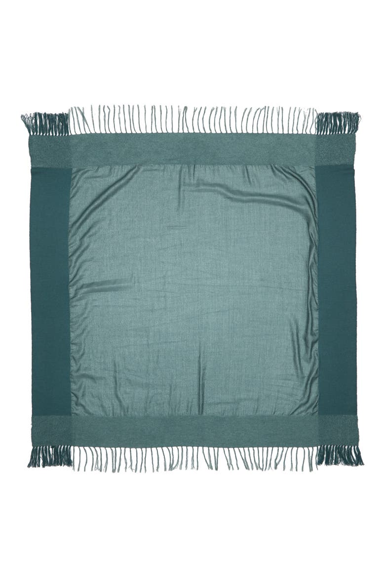 Cashmere Blend Fringe Scarf, Main, color, JASPER