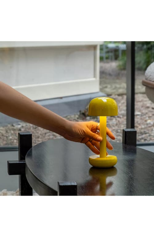 Ameico Humble Two Cordless Led Lamp In Yellow
