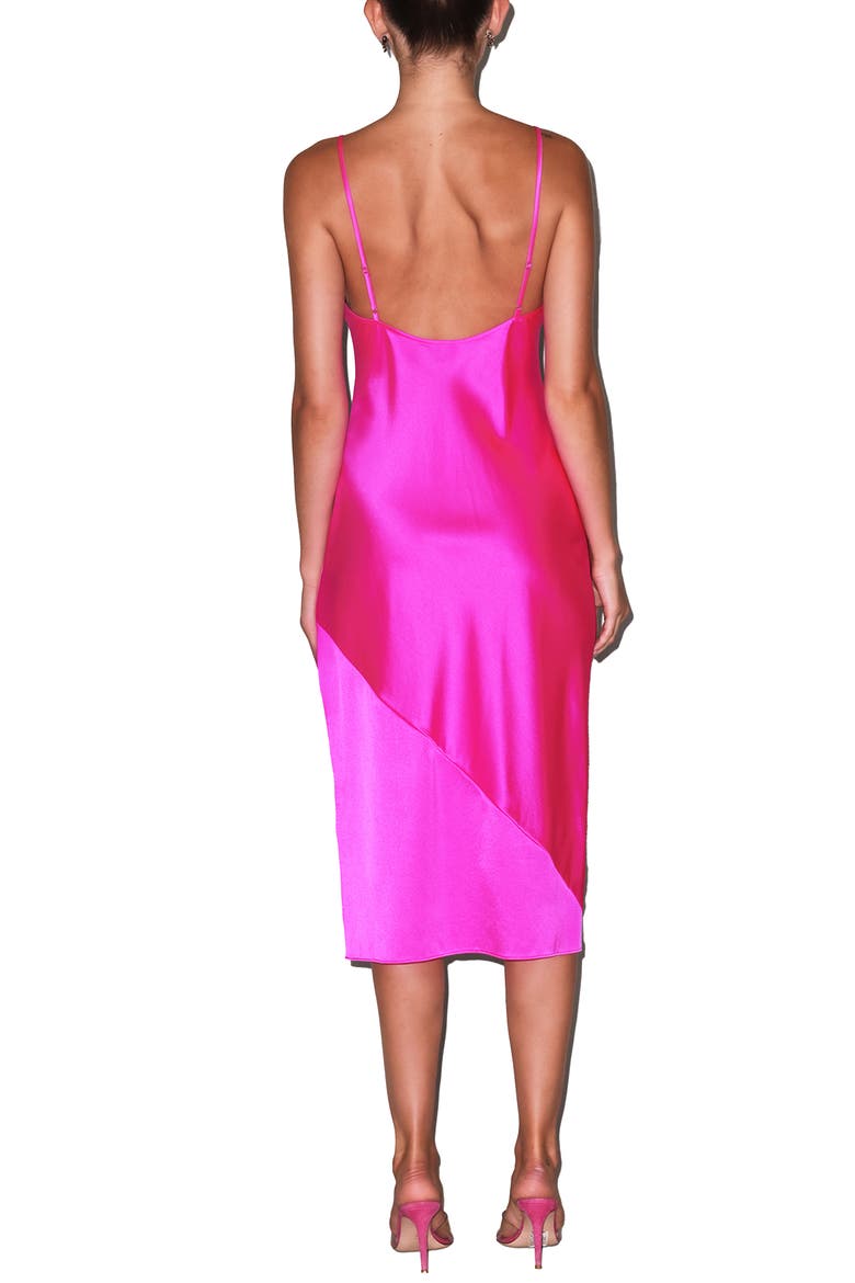 V-Neck Slip, Alternate, color, Wild Pink