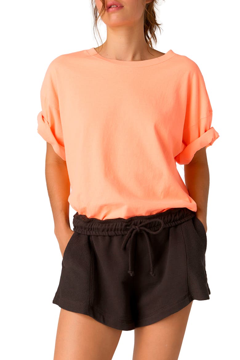 FP Movement Tackle Cotton T-Shirt, Main, color, BURNING UP
