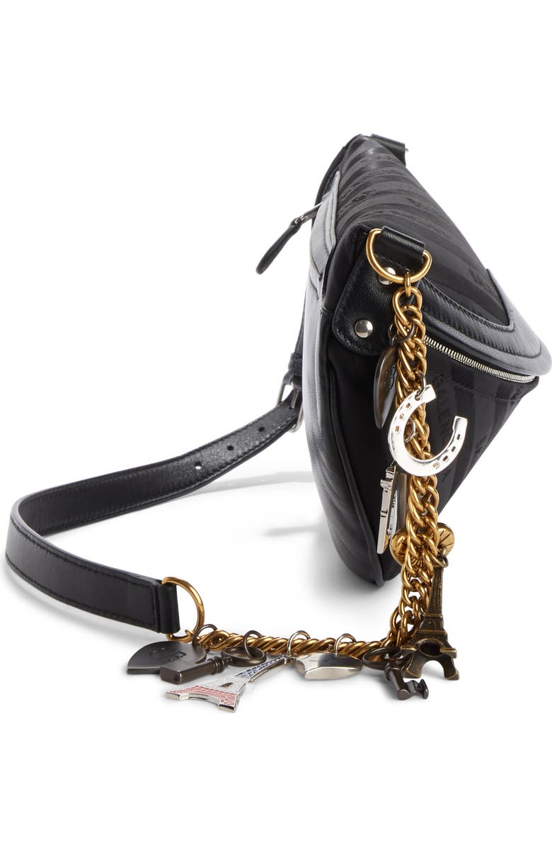Balenciaga Extra Small Souvenir Logo Belt Bag, Alternate, color,