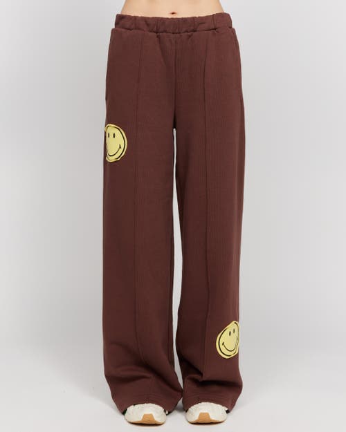 Samii Ryan Smiley Straight Leg Pants In Brown