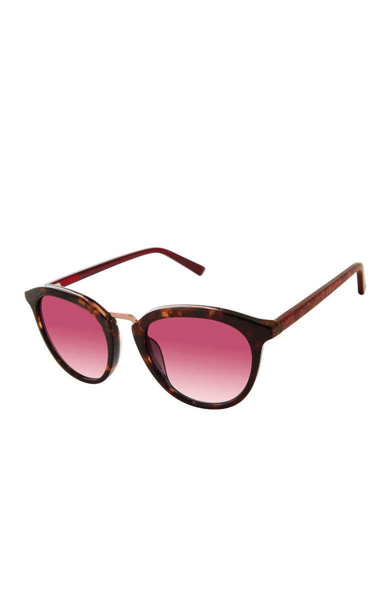 Ted Baker London 50mm Round Combination Sunglasses, Main, color,