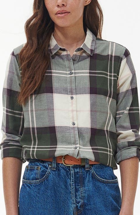 Mooreland Plaid Cotton Button-Up Shirt
