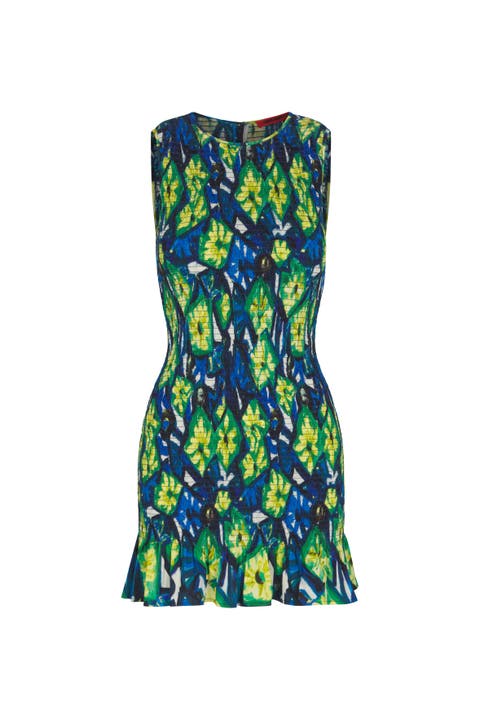 Belle Smocked Mini Dress