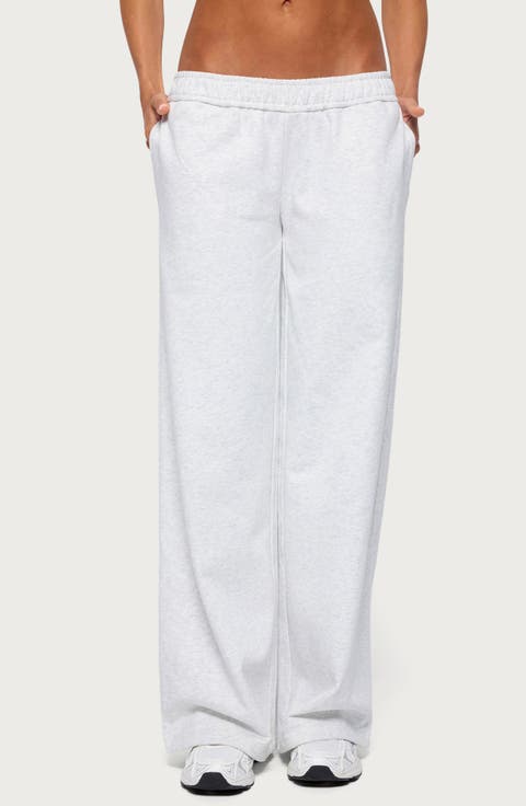 Byrdi Low Rise Wide Leg Sweatpants