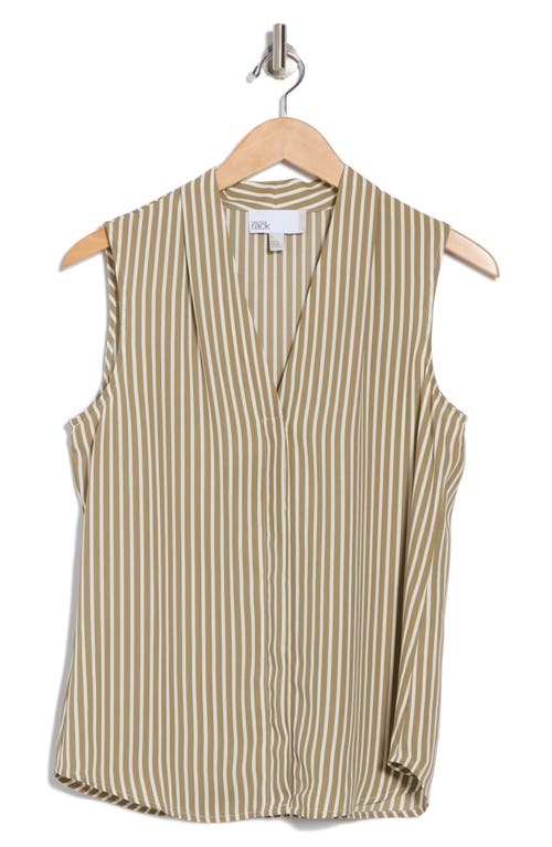 Nordstrom Rack V-neck Sleeveless Woven Shell Top