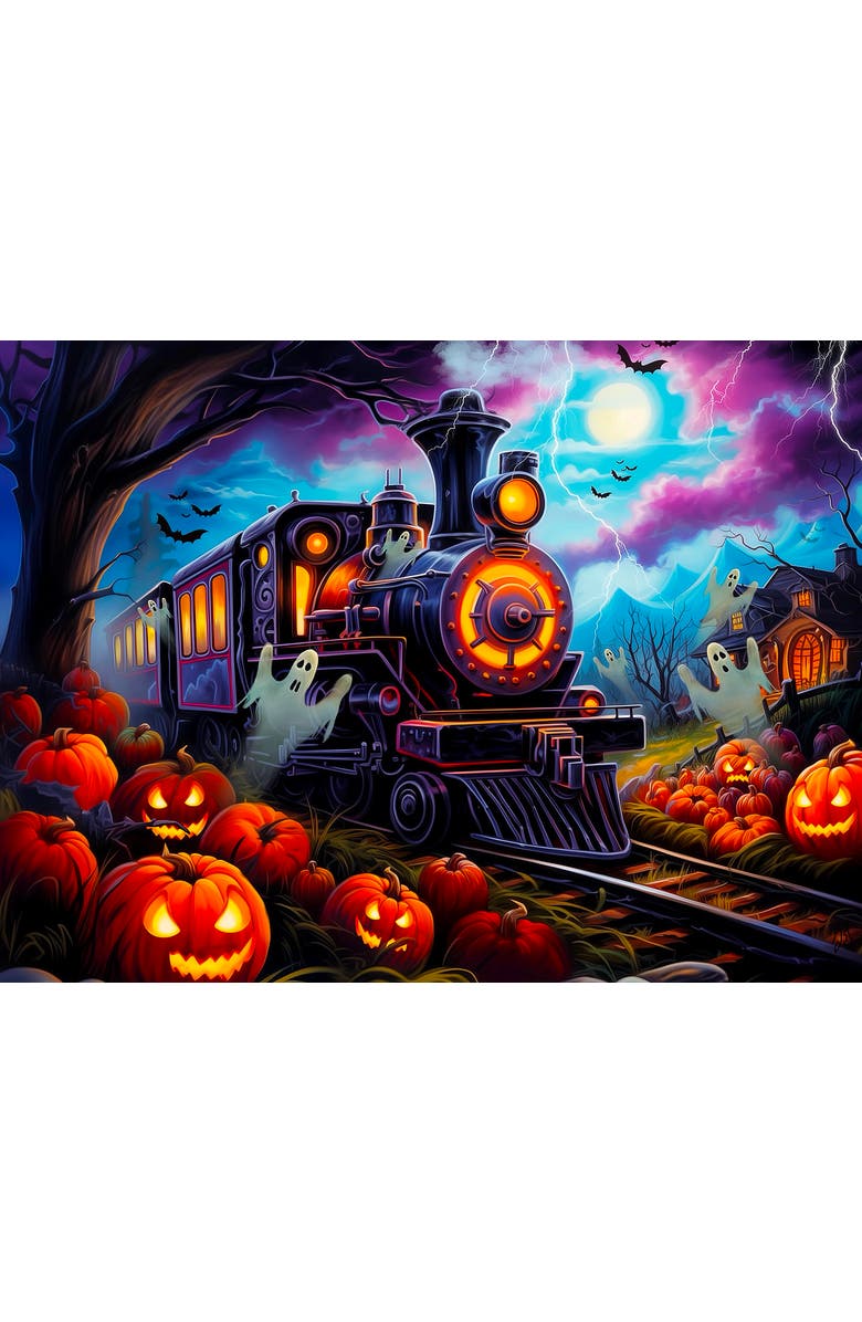 Sunsout Spooky Train 1000 piece Jigsaw Puzzle for Adults, Alternate, color, Multicolor