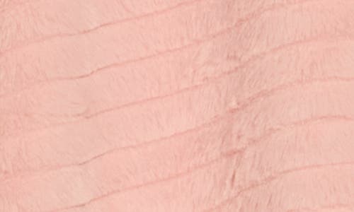 Nanette Lepore Collared Faux Fur Ruana In Pink