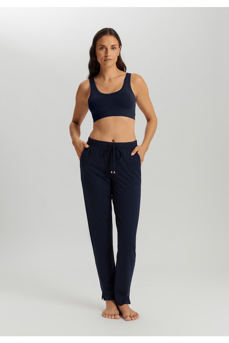 Touch Feeling Crop Top Padded, Alternate, color, Deep Navy