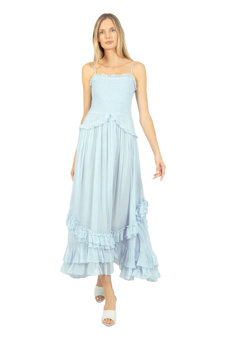 Chelsea Maxi Dress, Alternate, color, CLOUD BLUE