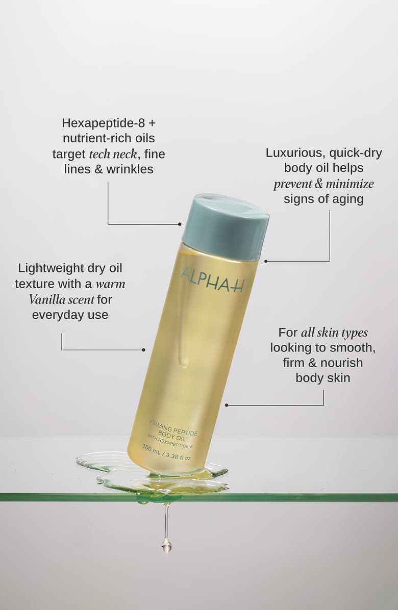 Alpha-H Peptide Body Oil, Alternate, color,