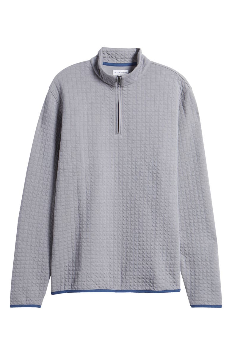 Peter Millar Quad Quilted Quarter Zip, Alternate, color, 