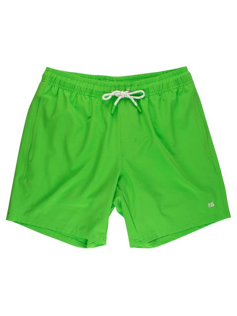 UPF50+ Sun Protected Men's Stretch Swim Trunks