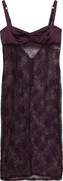 ARTLESS FOREVER Mixed Media Lace Dress