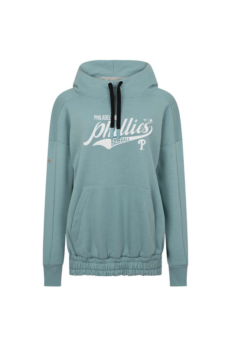 Women's Levelwear Blue Philadelphia Phillies Waterfall Glide Pullover Hoodie, Main, color, Blue